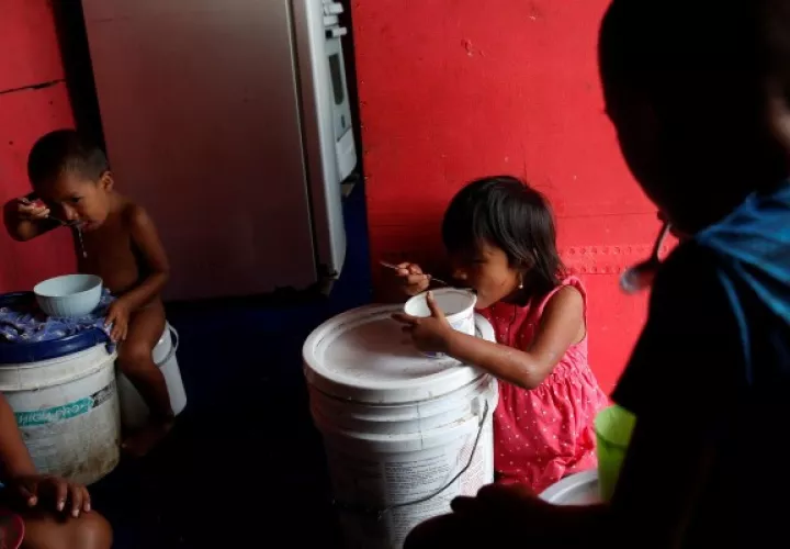 "A lo largo de la pandemia el número de familias que no tienen suficiente para comer se ha disparado", Foto: EFE