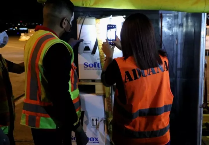 Panamá recibe 54 mil dosis de vacuna pediátrica covid-19. Foto: Cortesía