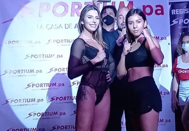 La colombiana Verónica Zulaga (izq.) y la mexicana Maryan Salazar de México.