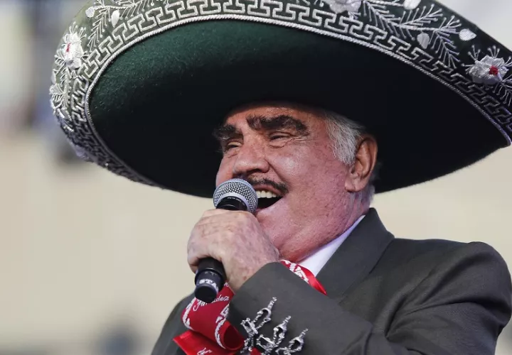 Vicente Fernández. EFE/Archivo/Francisco Guasco
