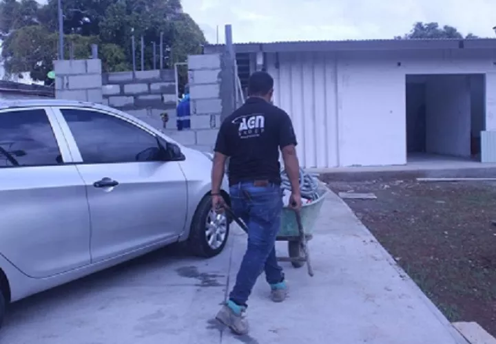 La construcción de este centro lleva un 70 por ciento de avance. Foto: Eric A. Montenegro