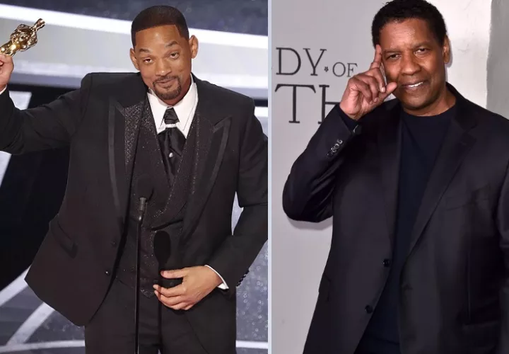 Will Smith y Denzel Washington. Foto: EFE/Instagram