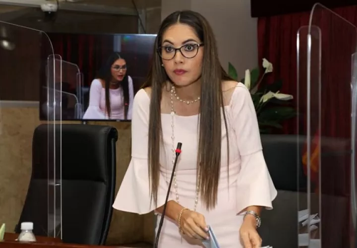 Zulay Rodríguez recalcó que los directores y suscriptores de Foco publicaron audios ilícitos. Foto: Asamblea 