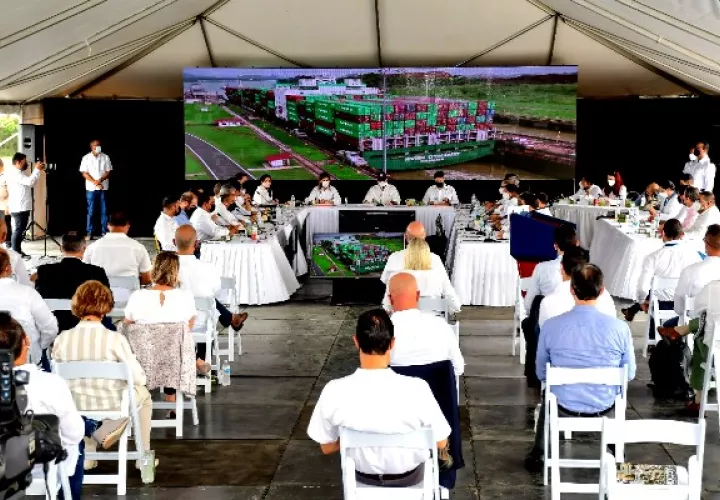 Cuarta reunión del Gabinete Logístico se realizó el sábado en la provincia de Colón. Foto: Cortesía