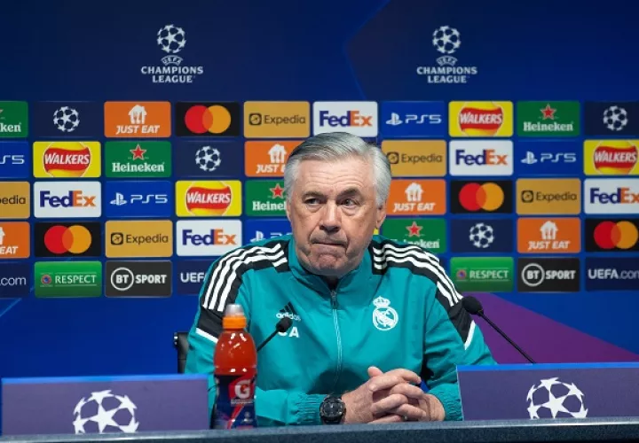Carlo Ancelotti, técnico del Real Madrid. Foto:EFE