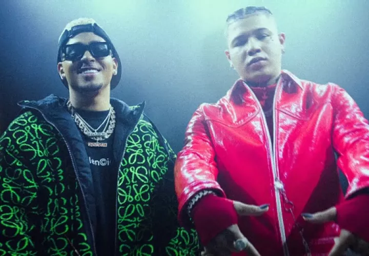 Ozuna y 'El Boza'. Foto: Youtube