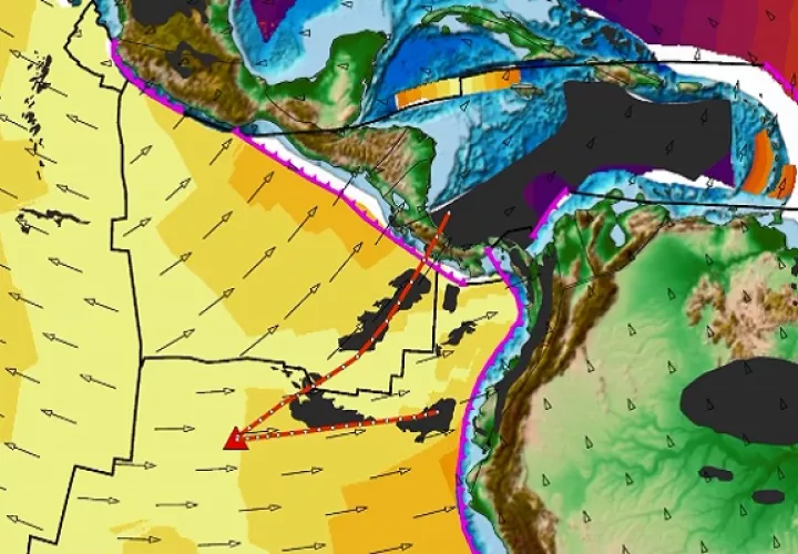 El  canal tendría  más de 1.6 kilómetros de extensión. Foto PNAS
