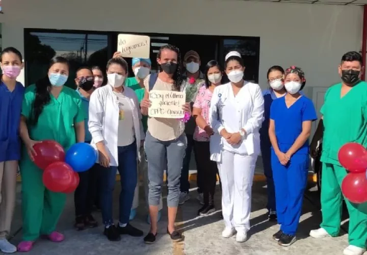 El Centro para Pacientes covid-19, brindó el servicio a pacientes positivos con morbilidades, logrando atender a más de 1,500 personas. Foto. José Vásquez