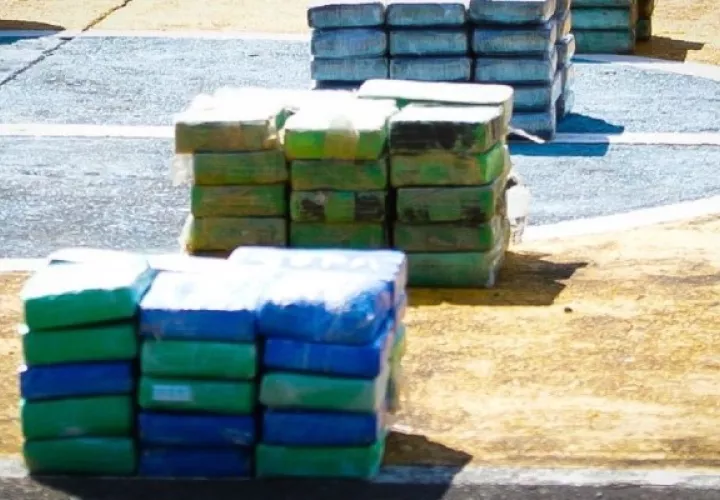 Las autoridades al contar los bultos que transportaban los extranjeros indicaron que había 501 paquetes de droga. Foto. Archivo