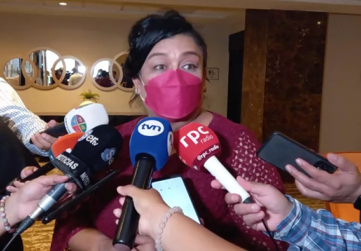 Carmen Aparicio, directora nacional de Educación Ambiental, del Ministerio de Educación. Foto: Víctor Arosemena