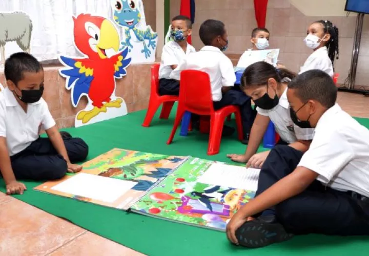 El programa va dirigido a niños desde preescolar hasta tercer grado. Foto: Cortesía Meduca
