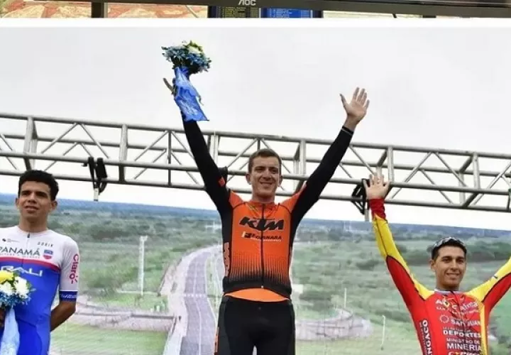 Franklin Archibold (izq.) quedó en el segundo lugar. Foto:Fepaci