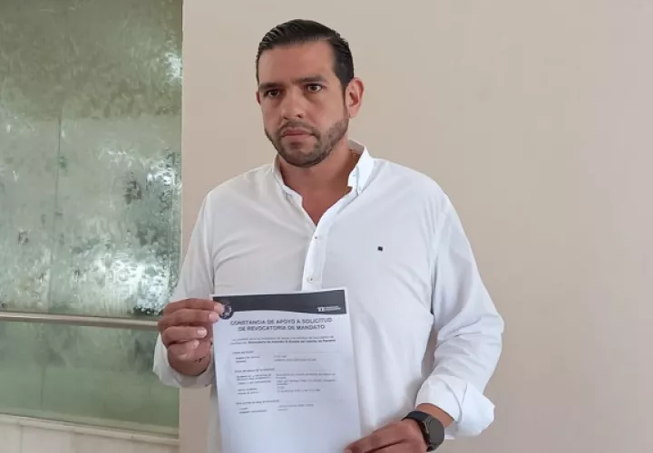 Guillermo Bermúdez envió un mensaje de respaldo a la ciudadanía. Foto: Víctor Arosemena
