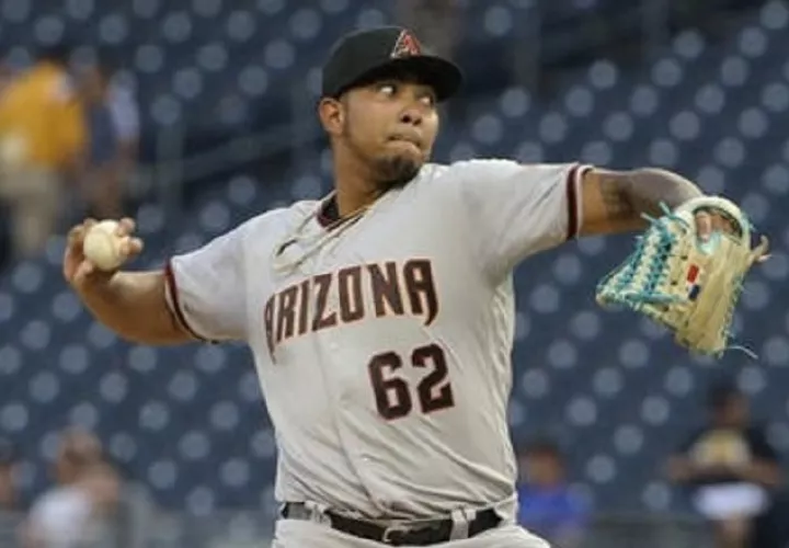 Humberto Mejía deja los Diamondbacks de Arizona.  Foto:Twitter
