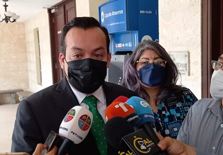 Juan Carlos Araúz, presidente del Colegio Nacional de Abogados fue quien presentó la demanda de inconstitucionalidad. Víctor Arosemena.