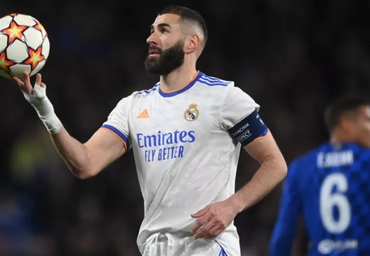 Karim Benzema  la figura goleadora del Real Madrid. Foto:EFE