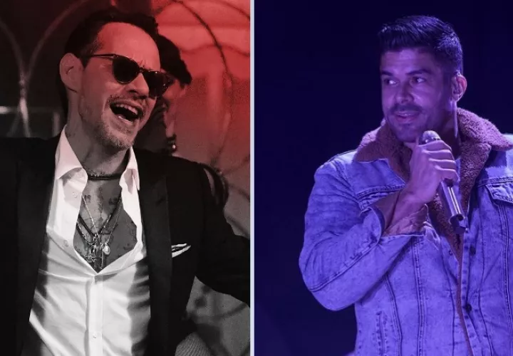 Marc Anthony y Jerry Rivera. Foto: Instagram