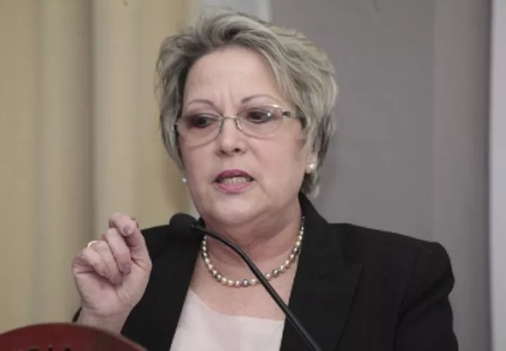 María Eugenia López, magistrada pesidenta de la Corte Suprema de Justicia de Panamá.