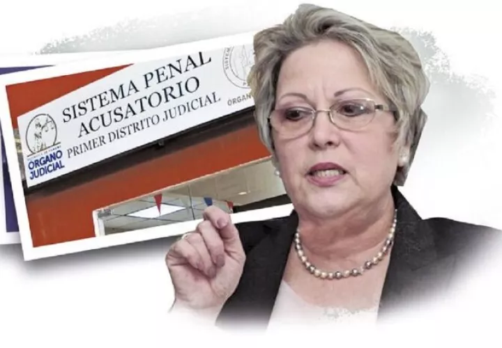 María Eugenia López, magistrada presidenta de la Corte Suprema de Justicia de Panamá. Archivo