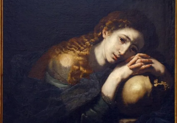 Magdalena penitente de José de Ribera (1635) uno de los maestros del barroco.  EFE