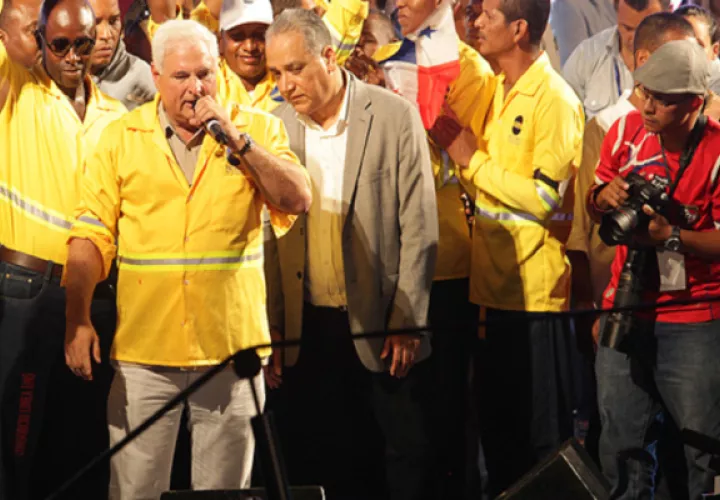 Tras años de rondar la idea de modernizar el transporte público, Ricardo Martinelli hizo posible la construcción del Metro de Panamá. Foto: Grupo Epasa