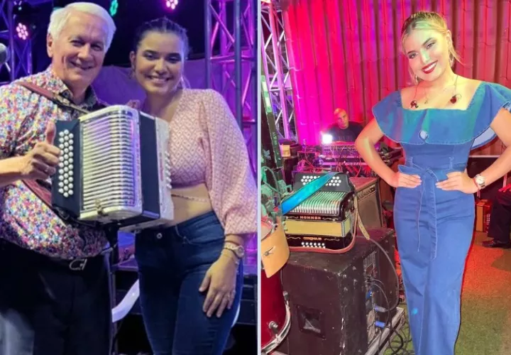 Maryfrank Bravo disfruta las presentaciones con Los Nuevos Distinguidos. @maryfrankb0