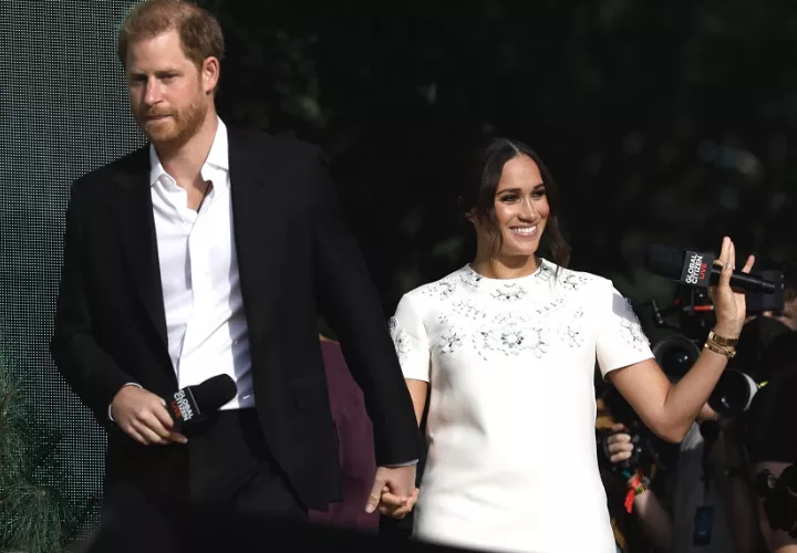 Enrique y Meghan. EFE