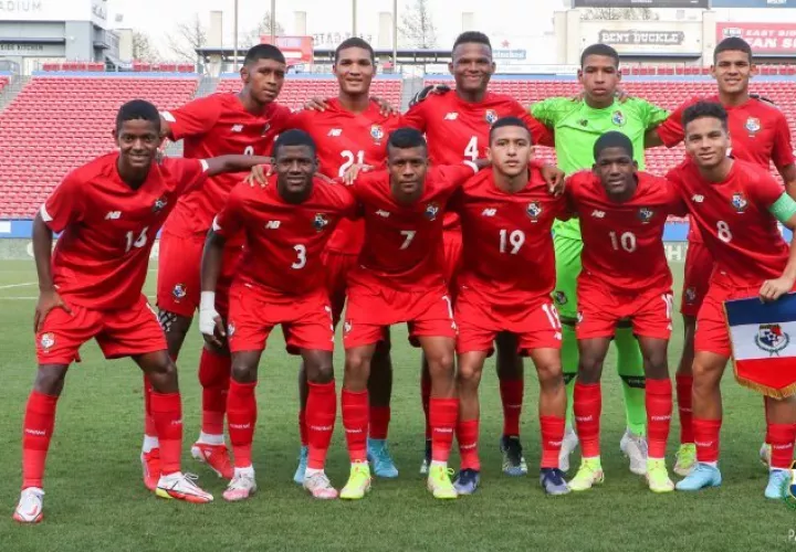 Selección Sub-20 de Panamá. Foto:LPF