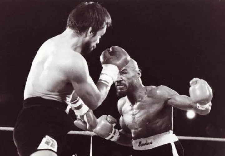 Roberto Durán (izq.) es recordado por ser el rival más difícil en la carrera de Marvin Hagler. 