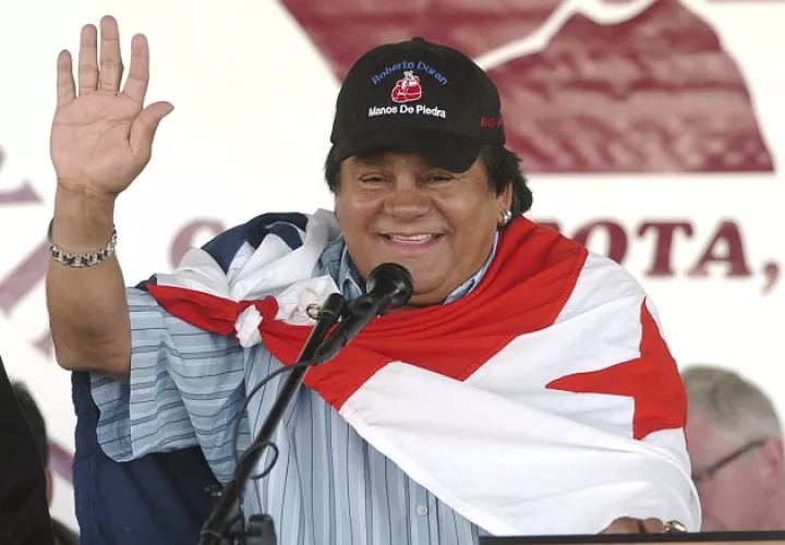 Roberto Durán ganó cuatro títulos mundiales en diferentes categorías. 
