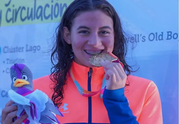 Emily Santos gana oro para Panamá. Foto:COP