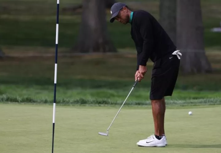 Tiger Woods tiene deseos de volver a competir. Foto:EFE