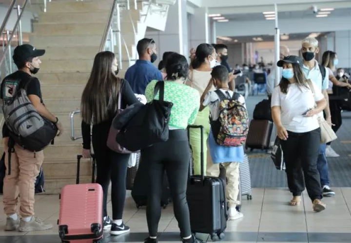 Conforme se han ido eliminado las restricciones por la pandemia, el tráfico de pasajero ha ido aumentando. Foto: Cortesía Aeropuerto de Tocumen