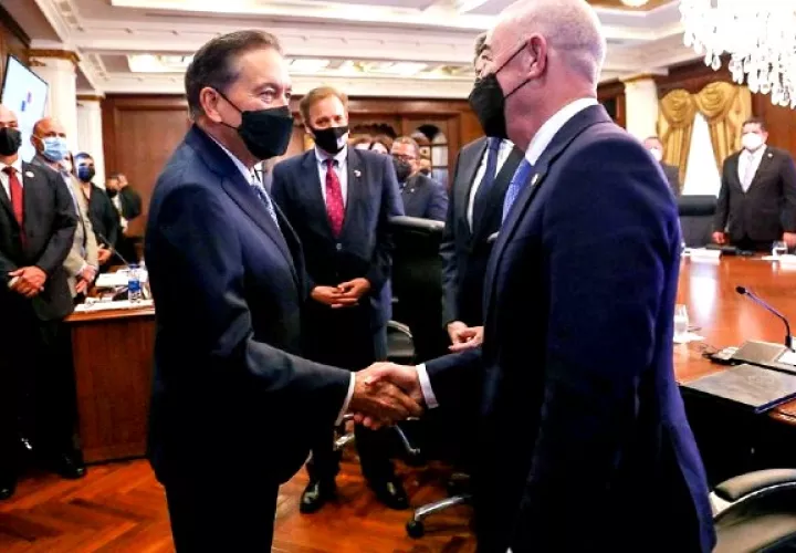 Panamá quiere revisar TPC con los Estados Unidos. Foto: Cortesía Presidencia
