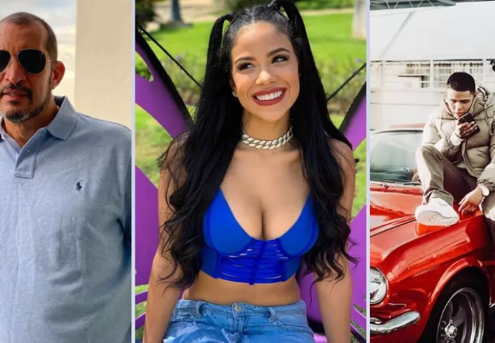Fernando Solórzano, Marigaby Sealy y 'El Tachi'. Foto: Instagram