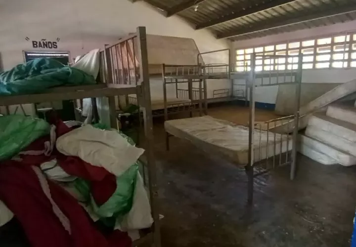 Han habilitado los dormitorios para impartir las clases. Foto. Melquiades Vásquez