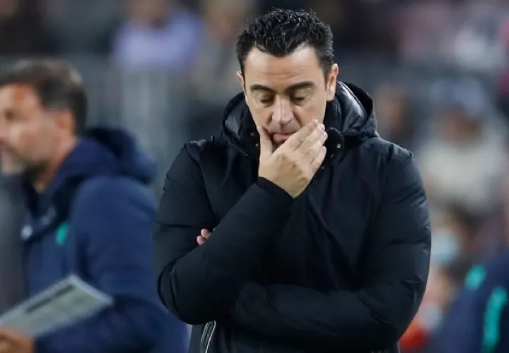 Xavi Hernández lamenta la derrota del Barcelona y asume responsabilidad. Foto:EFE