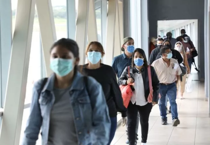 Se establece una serie de protocolos en el Aeropuerto Internacional de Tocumen. Foto: Grupo Epasa