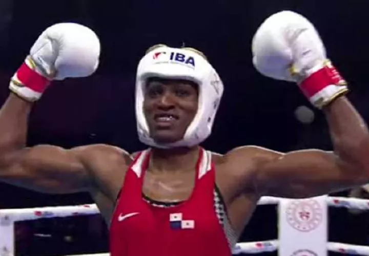 La panameña Atheyna Bylon avanzó a la final de los -75 kilogramos. Foto: Fedebop