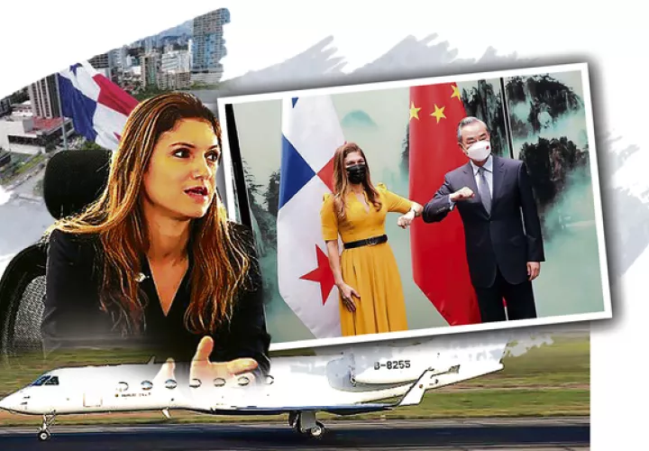 El papel de la canciller Erika Mouynes, en el cargo, ha sido muy cuestionado. Foto: Grupo Epasa