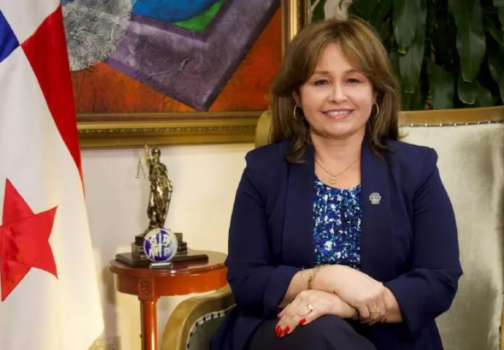 Kenia Isolda Porcell, exprocuradora general de la Nación.