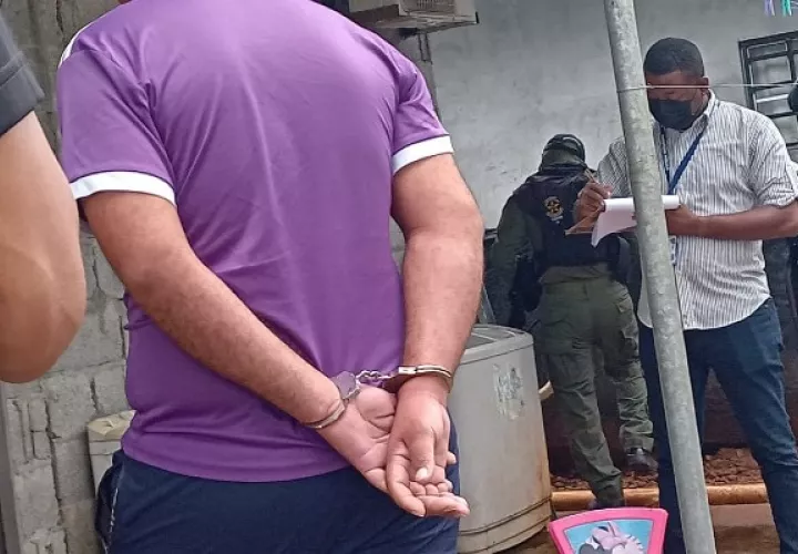 En la provincia de Chiriquí fueron detenidos los miembros de la pandilla "Badboy". Foto. Cortesía PGN 