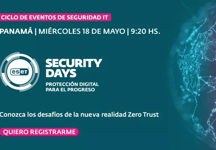 ESET Security Days 2022 será virtual.