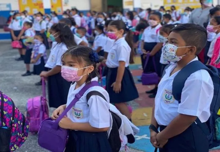 Las clases presenciales en Panamá iniciaron el pasado 7 de marzo en forma progresiva. Foto: grupo Epasa
