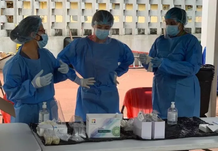 Los hospitalizados suman 109 en sala y 16 en unidades de cuidados intensivos (uci). Foto: Cortesía