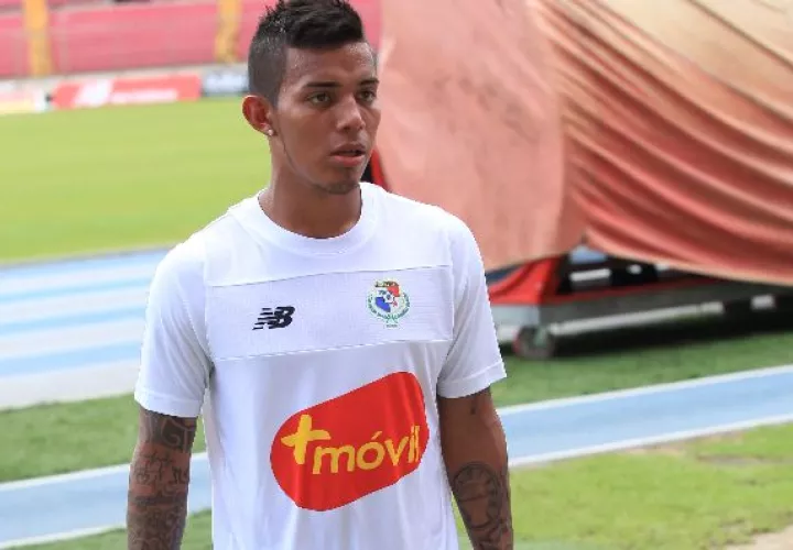 Darwin Pinzón, cuando era parte del seleccionado nacional panameño. Foto: Archivo
