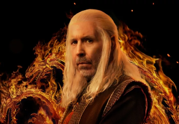 El rey Viserys Targaryen. Foto: HBO