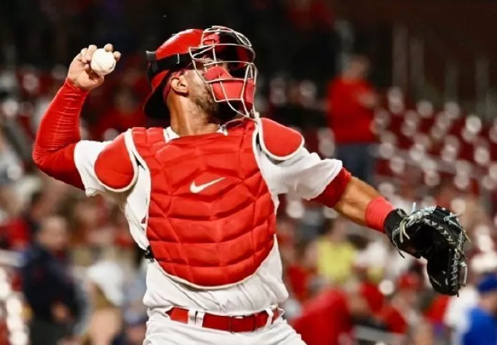 Iván Herrera, receptor panameño que juega en las Grandes Ligas. Foto: Instagram