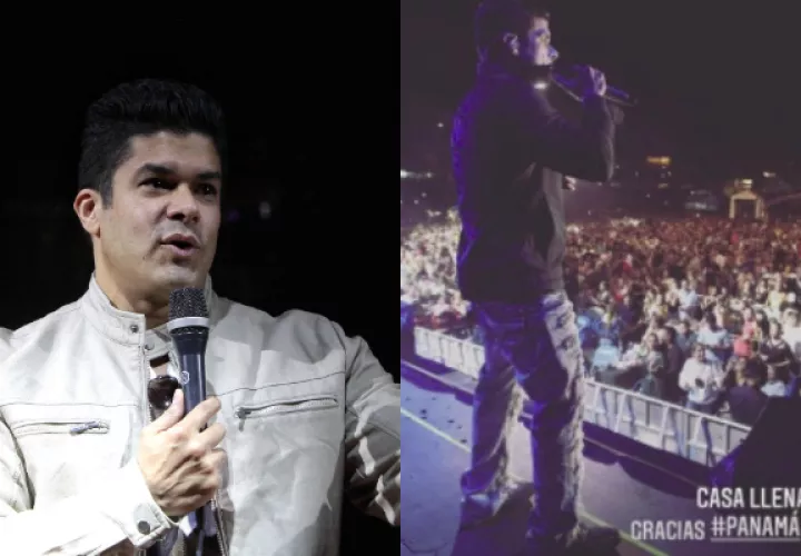 Jerry Rivera agradeció al público. Foto: EFE / Instagram
