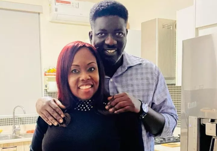 Kayra Harding y el príncipe Anthony Bart –Appiah. Foto: Instagram / @kayra_harding
